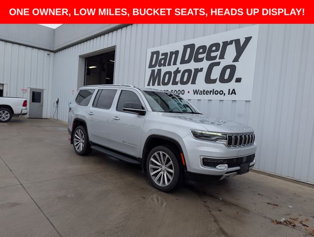 Silver Zynith 2024 Jeep Wagoneer Series III 4WD SUV / Crossover Four-Wheel Drive 8-Speed Automatic