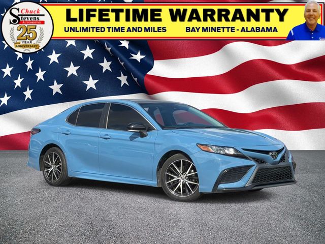 Reservoir Blue 2023 Toyota Camry Sedan Front-Wheel Drive 8-Speed Automatic
