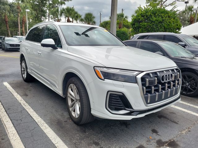 Glacier White Metallic 2025 Audi Q7 SUV / Crossover All-Wheel Drive 8-Speed Automatic
