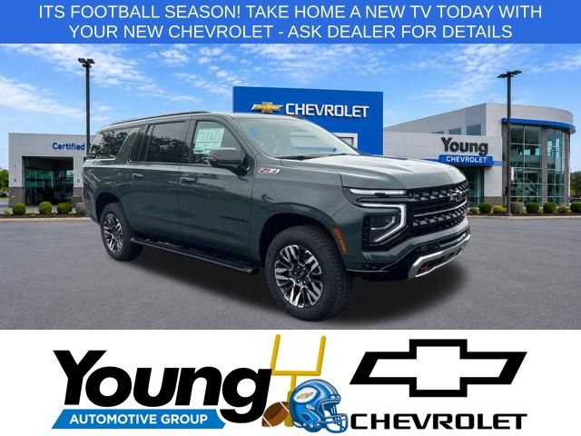 Cypress Gray 2026 Chevrolet Suburban SUV / Crossover Four-Wheel Drive 