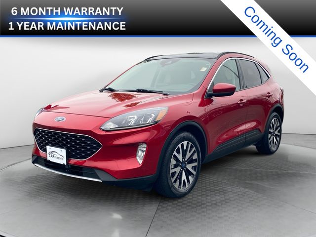 Red Metallic 2020 Ford Escape SUV / Crossover All-Wheel Drive 8-Speed Automatic