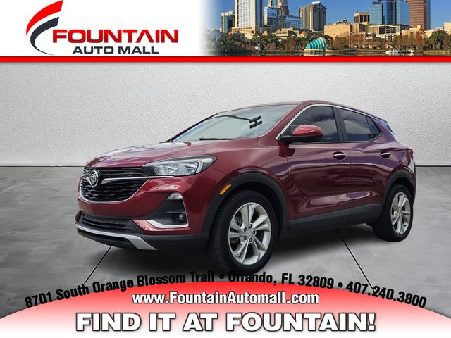 Chili Red Metallic 2020 Buick Encore GX Preferred FWD SUV / Crossover Front-Wheel Drive Continuously Variable Transmission