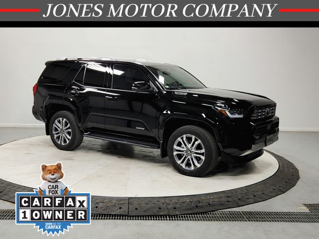 Black 2025 Toyota 4Runner Limited 4WD SUV / Crossover All-Wheel Drive 8-Speed Automatic