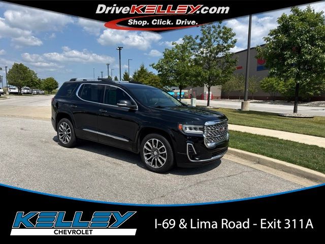 Black (Ebony Twilight Metallic) 2022 GMC Acadia SUV / Crossover Four-Wheel Drive 9-Speed Automatic