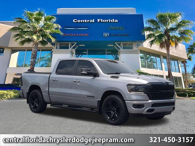 Billet Silver Metallic 2022 RAM 1500 Pickup Truck 4X2 8-Speed Automatic