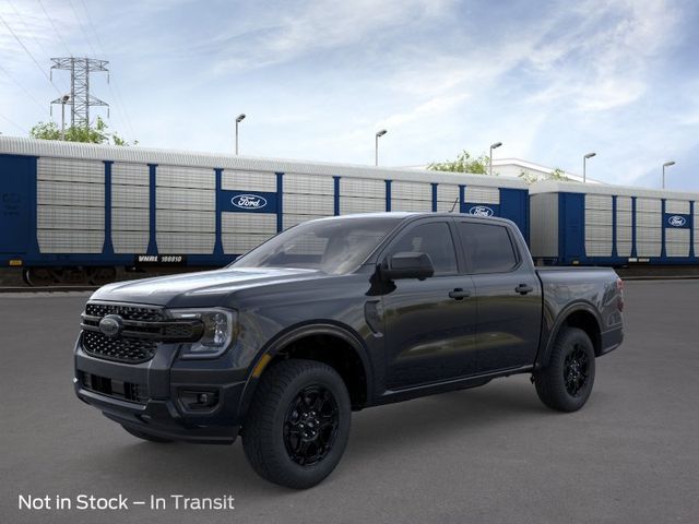 Shadow Black 2026 Ford Ranger XLT SuperCrew RWD Pickup Truck 4X2 Automatic