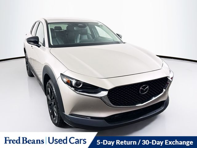 Gray (Platinum Quartz Metallic) 2024 Mazda CX-30 2.5 S Select Sport AWD SUV / Crossover All-Wheel Drive 6-Speed Automatic