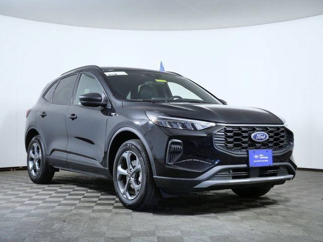 Agate Black Metallic 2025 Ford Escape SUV / Crossover All-Wheel Drive 8-Speed Automatic