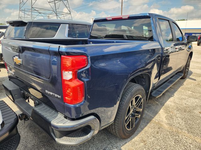 2023 Chevrolet Silverado 1500 Custom Blue at Wharton Ford