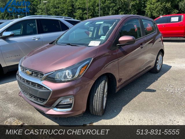 Passion Fruit Metallic 2021 Chevrolet Spark Hatchback Front-Wheel Drive Continuously Variable Transmission