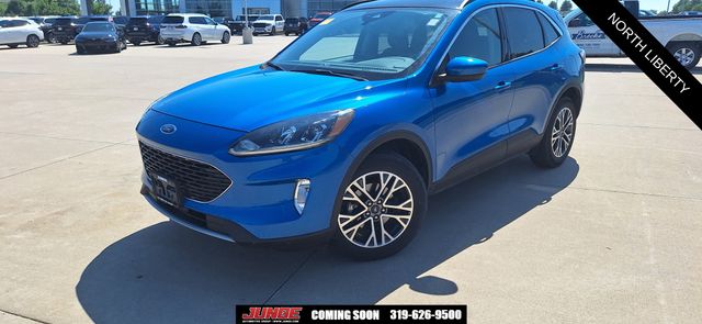 Blue Metallic 2020 Ford Escape SUV / Crossover All-Wheel Drive 8-Speed Automatic