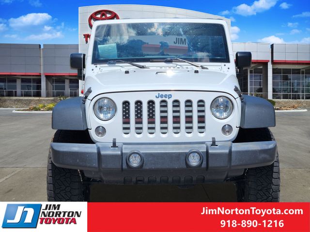 Used 2017 Jeep Wrangler Unlimited Sport S with VIN 1C4BJWDG0HL644012 for sale in Tulsa, OK