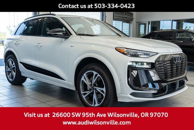 White 2027 Audi Q6 e-tron All-Wheel Drive Automatic
