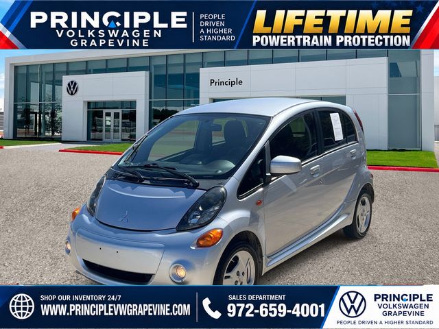 Silver 2012 Mitsubishi i-MiEV Hatchback Rear-Wheel Drive 1-Speed Automatic