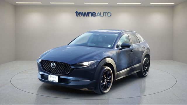 Deep Crystal Blue Mica 2025 Mazda CX-30 2.5 Turbo Premium Plus AWD SUV / Crossover All-Wheel Drive 6-Speed Automatic