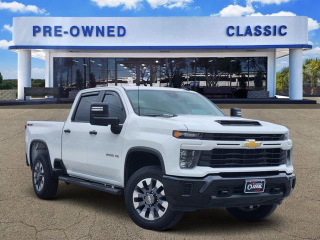 2024 Chevrolet Silverado 2500HD Custom White at Bayway Chrysler Dodge Jeep Ram