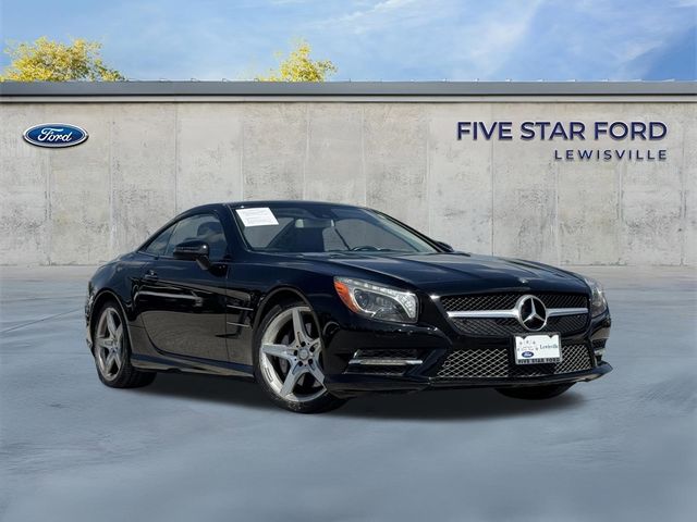 Obsidian Black Metallic 2015 Mercedes-Benz SL-Class SL 400 Convertible Rear-Wheel Drive 7-Speed Automatic