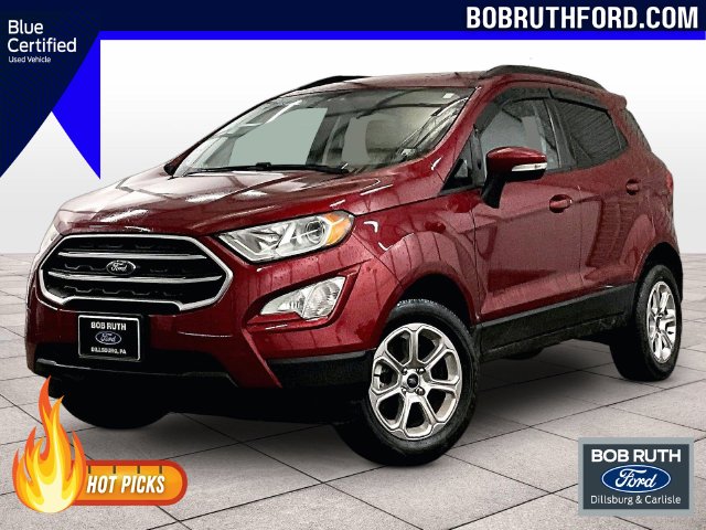2020 Ford EcoSport SE Red at Klick Lewis Buick Chevrolet