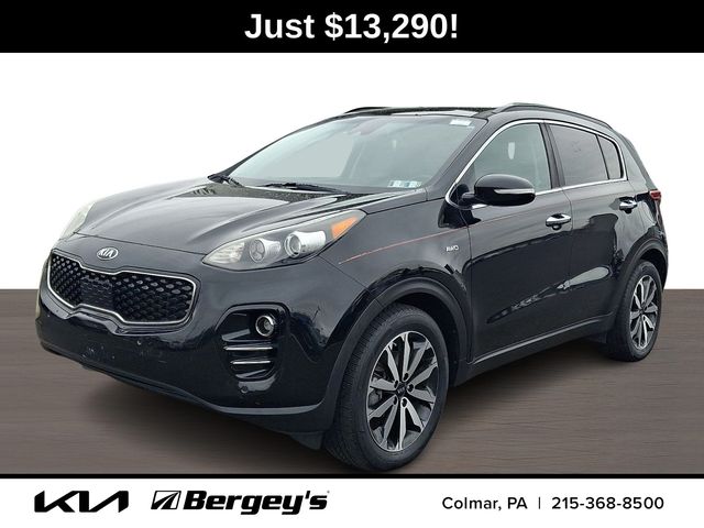 Black Cherry 2018 Kia Sportage EX AWD SUV / Crossover All-Wheel Drive 6-Speed Automatic Overdrive