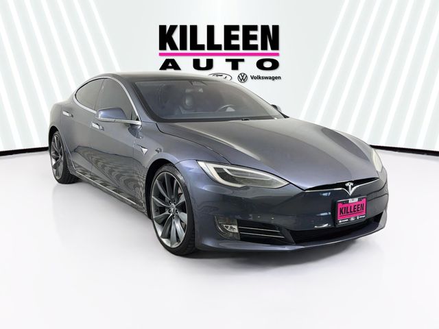 Gray 2017 Tesla Model S Sedan All-Wheel Drive 1-Speed Automatic