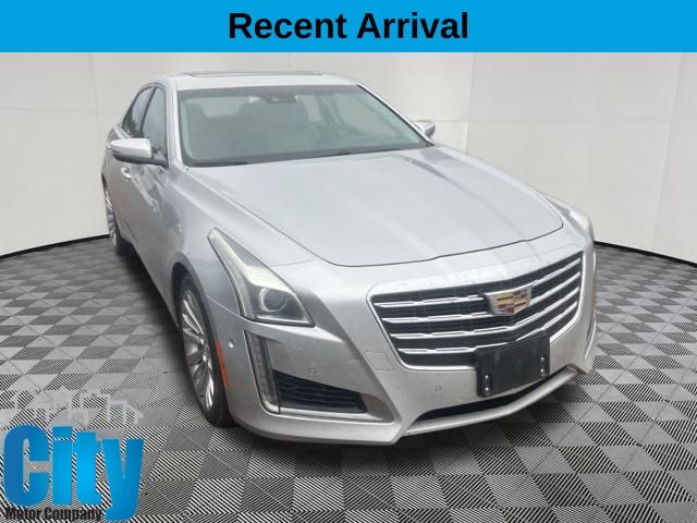 Radiant Silver Metallic 2018 Cadillac CTS 3.6L Premium Luxury AWD Sedan All-Wheel Drive 8-Speed Automatic