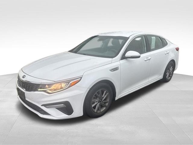 Snow White Pearl 2020 Kia Optima LX FWD Sedan Front-Wheel Drive 6-Speed Automatic