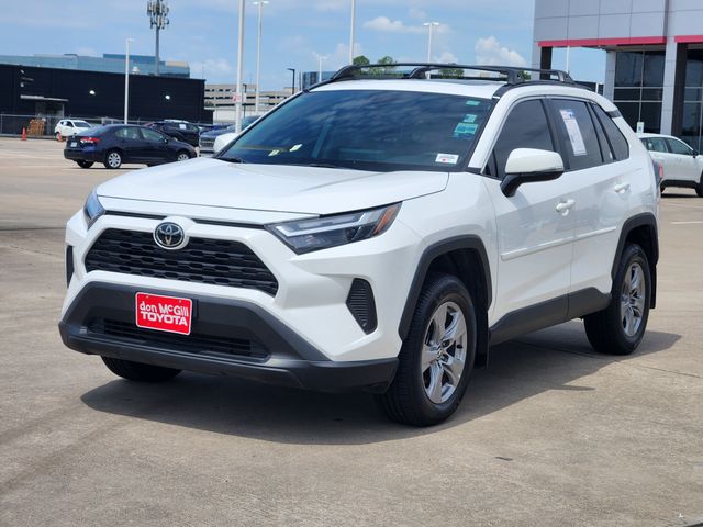 2024 Toyota RAV4 XLE White at Toyota of Victoria