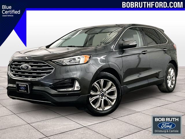 2020 Ford Edge Titanium Gray at Phil Fitts Ford