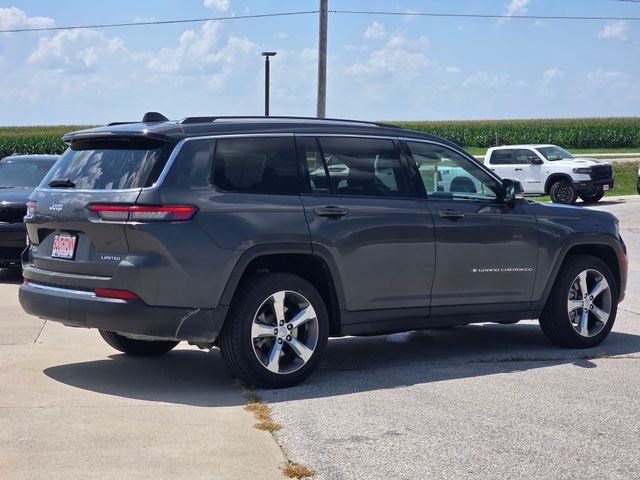 2022 Jeep Grand Cherokee L Limited Gray at Texan Dodge Chrysler Jeep Ram