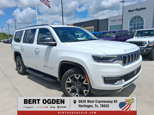 Bright White Clearcoat 2023 Jeep Wagoneer Series III RWD SUV / Crossover 4X2 8-Speed Automatic