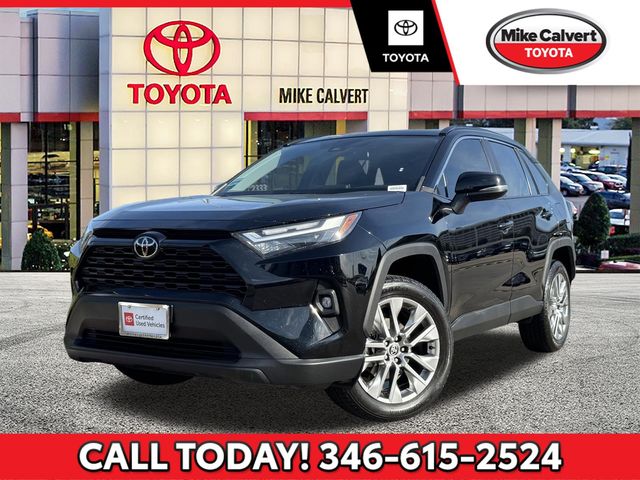 Midnight Black Metallic 2023 Toyota RAV4 SUV / Crossover Front-Wheel Drive 8-Speed Automatic