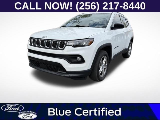 Bright White Clearcoat 2024 Jeep Compass Latitude 4WD SUV / Crossover Four-Wheel Drive 8-Speed Automatic