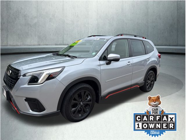 Ice Silver Metallic 2024 Subaru Forester SUV / Crossover All-Wheel Drive Continuously Variable Transmission