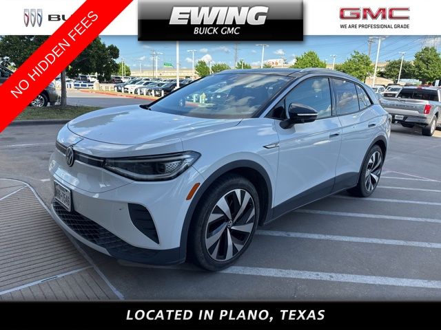 White 2021 Volkswagen ID.4 1st Edition RWD SUV / Crossover Rear-Wheel Drive Automatic