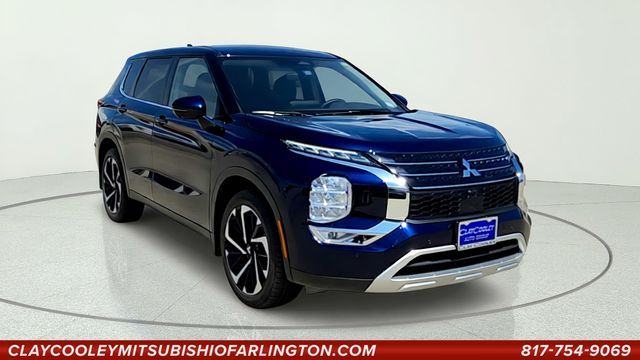 Cosmic Blue Metallic 2023 Mitsubishi Outlander SUV / Crossover All-Wheel Drive Continuously Variable Transmission