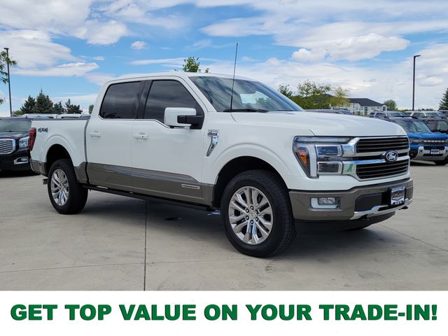 Star White Metallic Tri-Coat 2025 Ford F-150 Pickup Truck Four-Wheel Drive Automatic