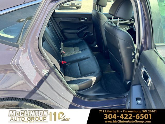 2024 Smokey Mauve Pearl Honda Civic EX-L FWD Hatchback