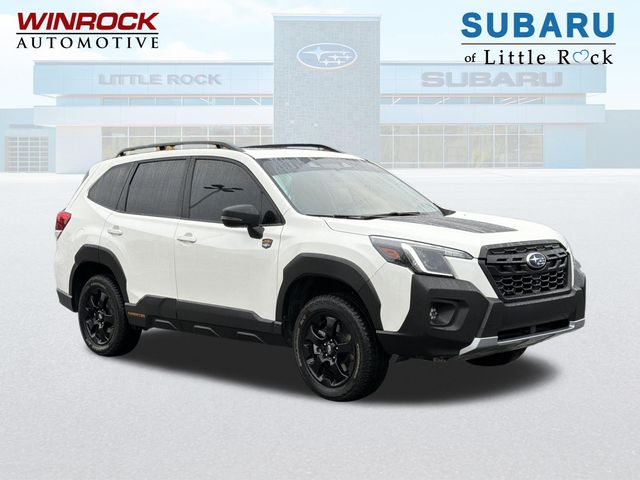 Crystal White Pearl 2024 Subaru Forester SUV / Crossover All-Wheel Drive Continuously Variable Transmission