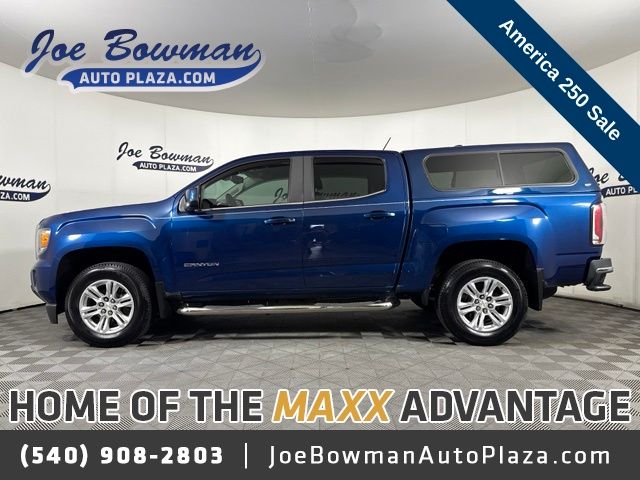 Blue Emerald Metallic 2019 GMC Canyon Pickup Truck 4X2 8-Speed Automatic