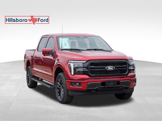 2025 Rapid Red Metallic Tinted Clearcoat Ford F-150 Lariat 4X4 Truck