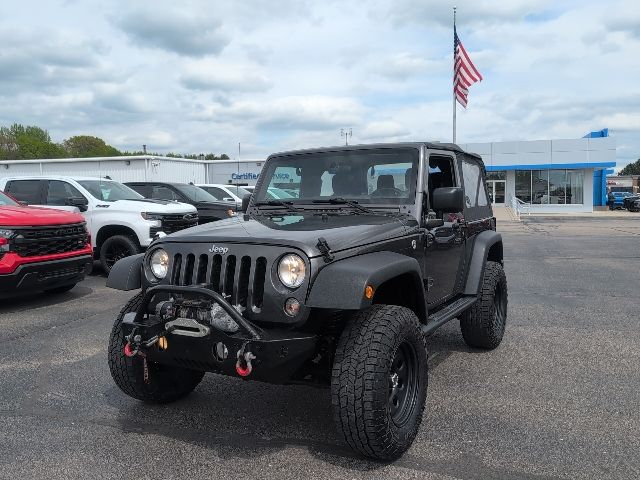 Gray (Granite Crystal Metallic Clearcoat) 2017 Jeep Wrangler Sport 4WD SUV / Crossover Four-Wheel Drive 6-Speed Manual