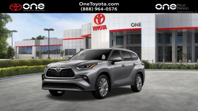 Gray 2026 Toyota Highlander Hybrid SUV / Crossover All-Wheel Drive Continuously Variable Transmission
