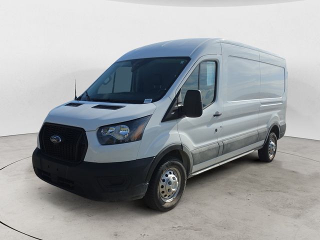 Oxford White 2025 Ford Transit Cargo Van All-Wheel Drive
