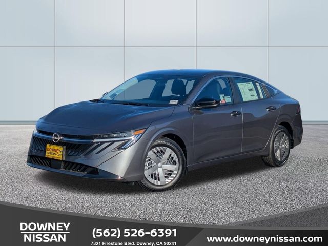 Gray (Gun Metallic) 2026 Nissan Sentra Sedan Front-Wheel Drive Continuously Variable Transmission