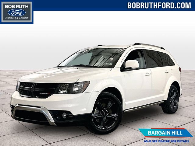 2019 Dodge Journey Crossroad White at Klick Lewis Buick Chevrolet