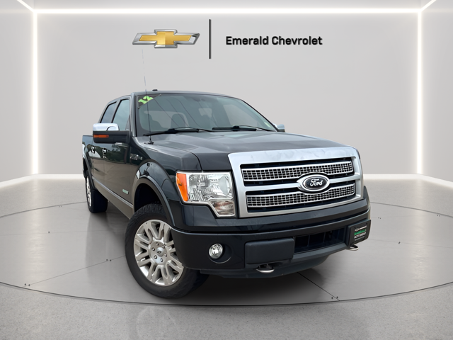 Tuxedo Black Metallic 2012 Ford F-150 Pickup Truck Four-Wheel Drive 6-Speed Automatic