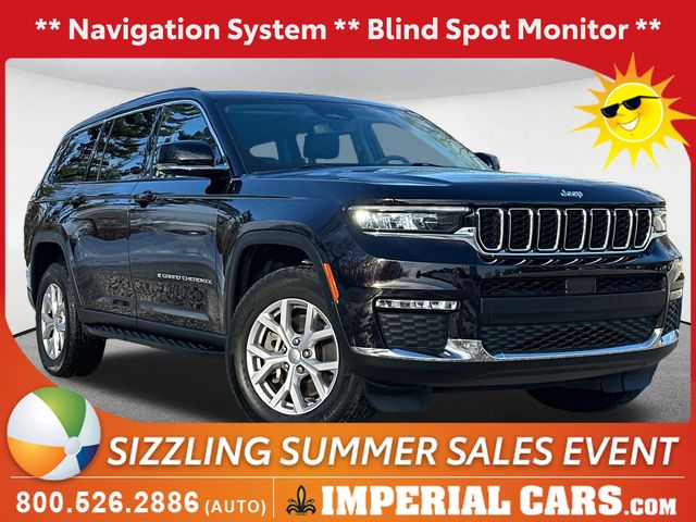 Ember Pearlcoat 2022 Jeep Grand Cherokee L SUV / Crossover Four-Wheel Drive 8-Speed Automatic