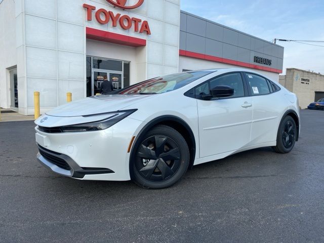 White (Wind Chill Pearl) 2026 Toyota Prius Plug-In Hybrid Sedan Front-Wheel Drive Continuously Variable Transmission