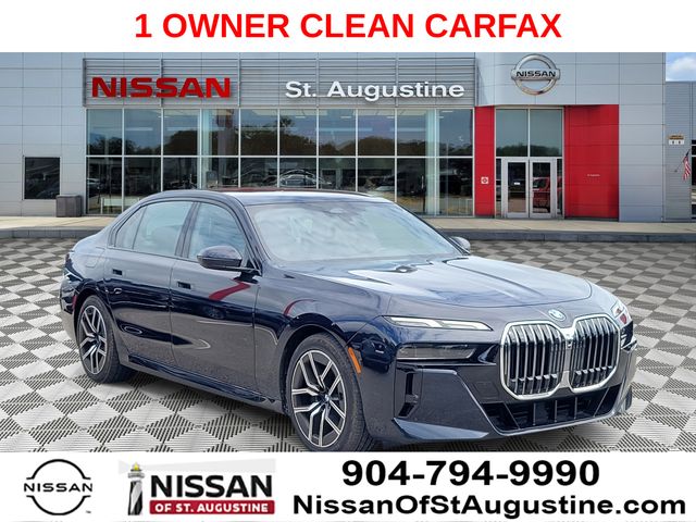 Carbon Black Metallic 2025 BMW 7 Series Sedan Rear-Wheel Drive 8-Speed Automatic