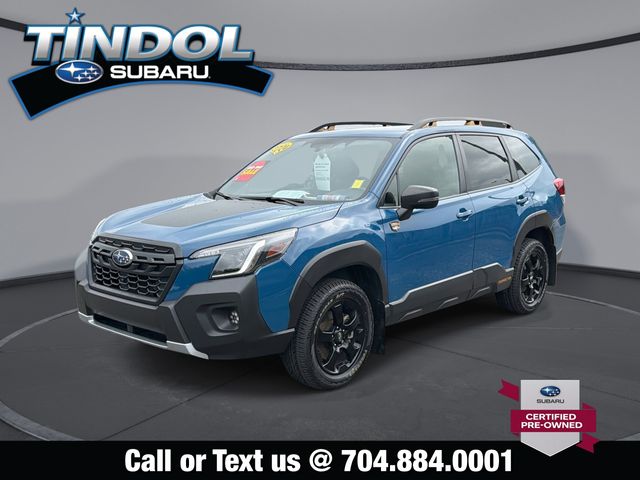 Geyser Blue 2024 Subaru Forester SUV / Crossover All-Wheel Drive Continuously Variable Transmission